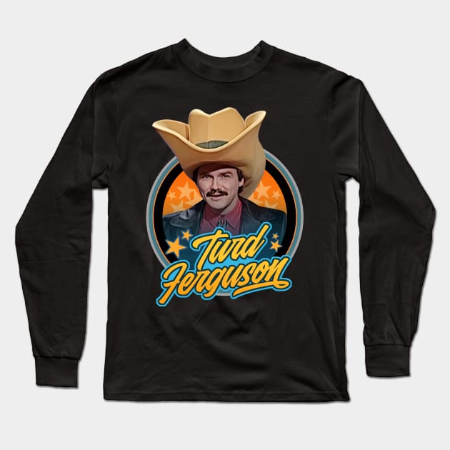 Turd Ferguson Long Sleeve T-Shirt by Trazzo